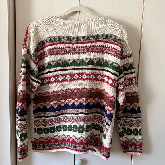 Vintage Heirloom Collectibles Embellished Christmas Sweater - M - 1999 - Picture 2 of 7